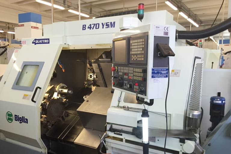 Tornio cnc Biglia B470 YSM used