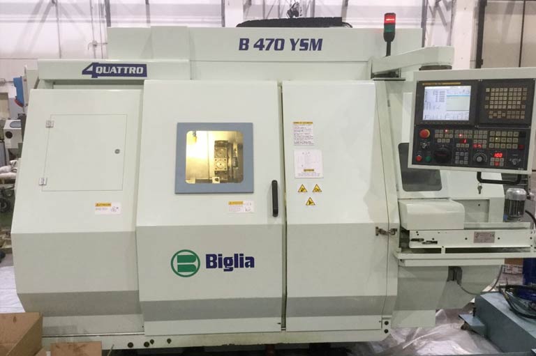 Tornio cnc Biglia B470 YSM usato